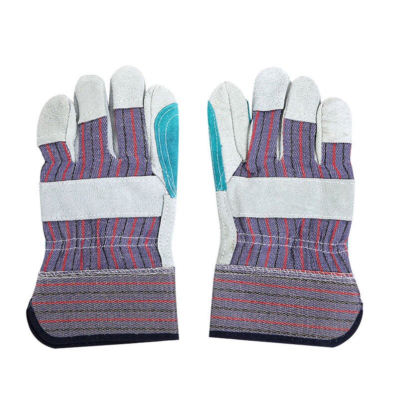 Welding Gloves Factory - OEM Men's Cow Split Leather Heat Resistant