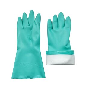 Nitrile Gloves Factory - OEM 15 Mil Green Nitrile Diamond Pattern