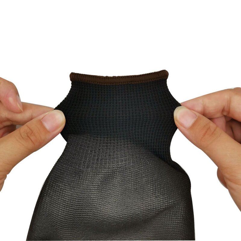 PU Palm Gloves Manufacturer - OEM Cheap 4131 13G Thin Polyester Dip