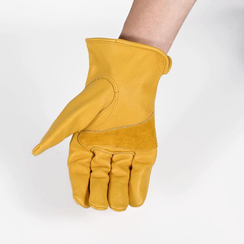 Driver Gloves Factory - OEM Wholesale Mens Cowhide Leather Safety