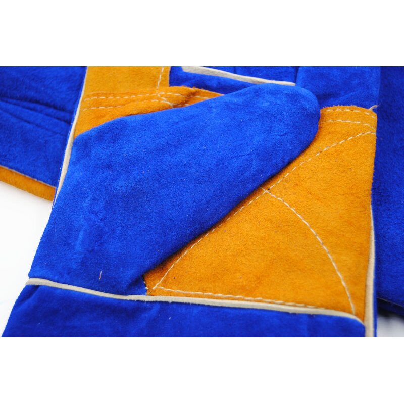 Welding Gloves Factory - OEM High Quality Long Cow Split Leather