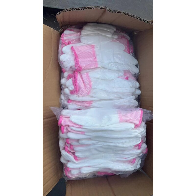 Safety Gloves Manufacturer - OEM Custom Logo 13G Black Anti-Static