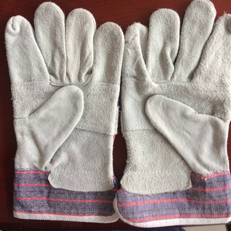 Mechanic Gloves Manufacturer - OEM Custom Logo Men's Cow Split