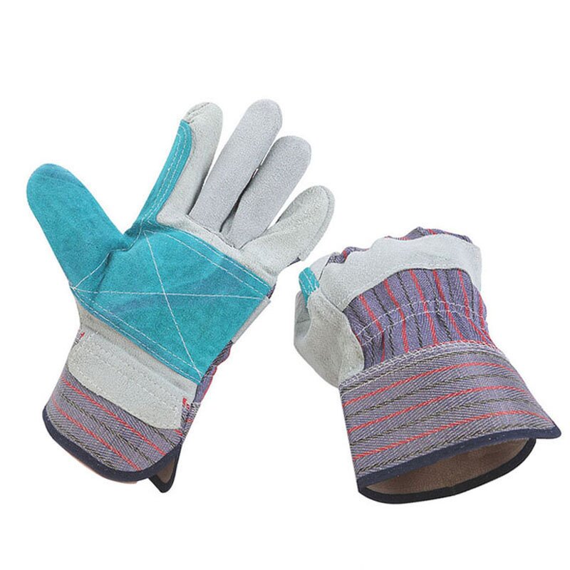 Welding Gloves Factory - OEM Men's Cow Split Leather Heat Resistant