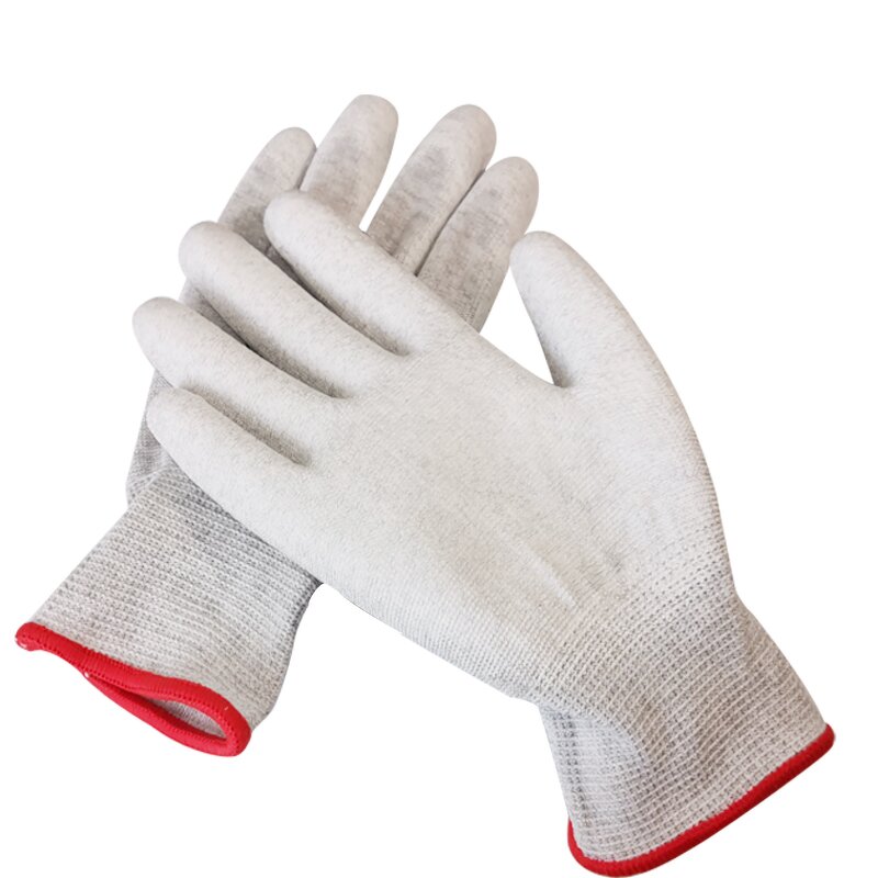 Safety Work Gloves Factory - OEM 13 Gauge Anti-Static Carbon Fiber