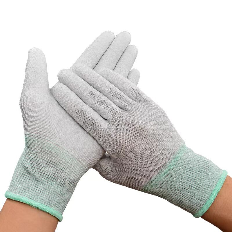 Safety Gloves Manufacturer - OEM 13 Gauge Anti Static Nylon Carbon
