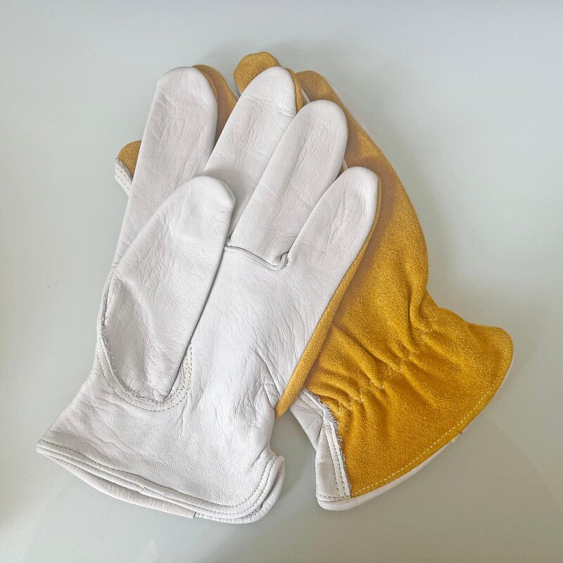 Leather Work Gloves Factory - OEM High Quality Cow Hide Split Grain