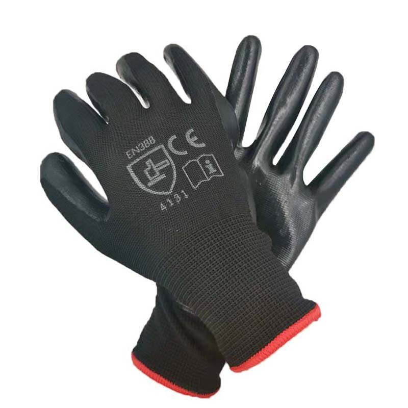 Construction Gloves Factory - OEM Wholesale 13 Gauge Smooth Nitrile