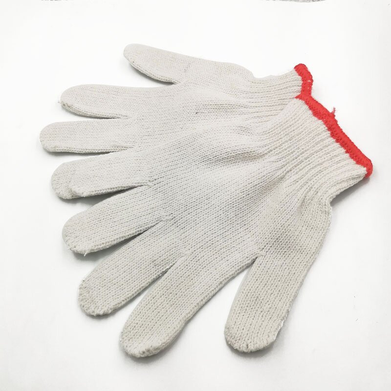 Cotton Work Gloves Manufacturer - OEM Custom 10 Gauge Thin Knit Wrist