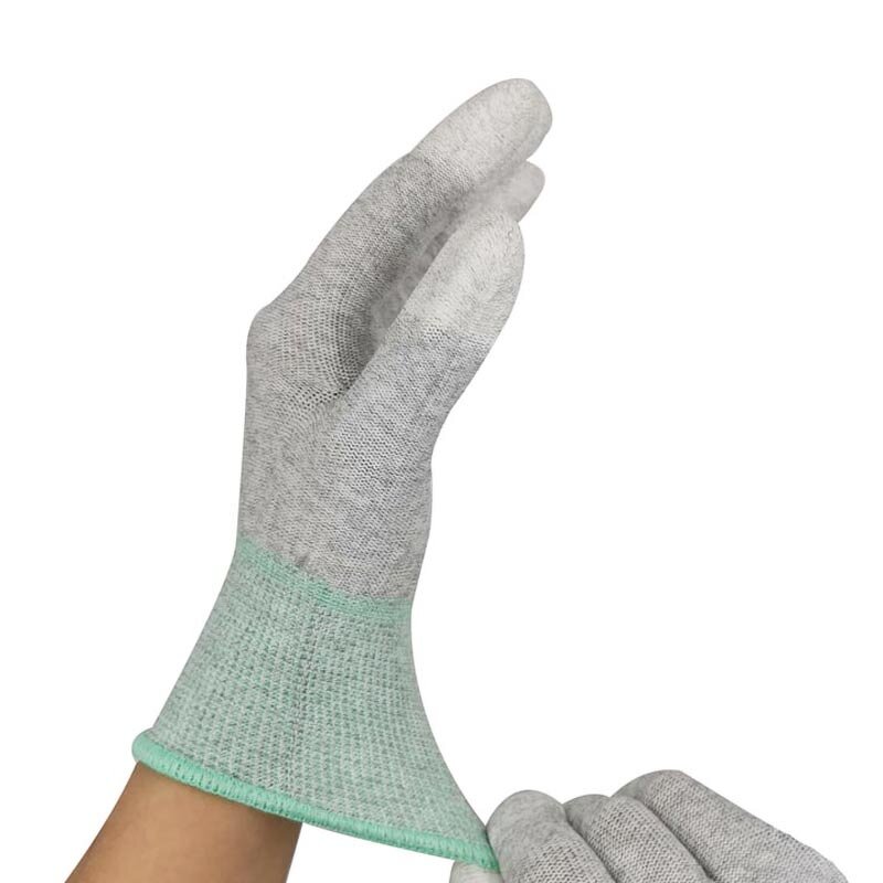 Safety Gloves Factory - OEM Cheap 13 Gauge Carbon Fiber PU Top