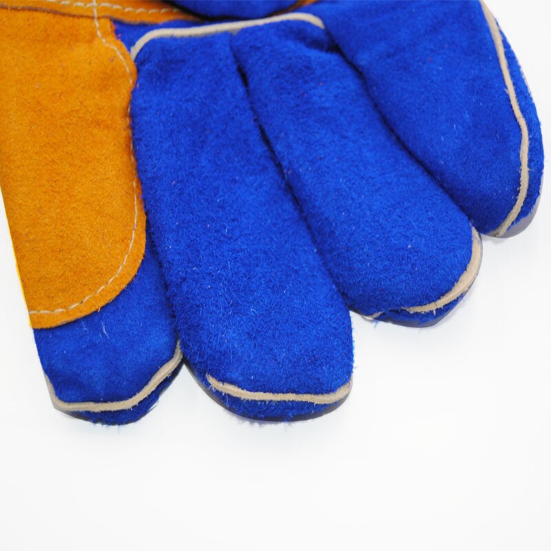 Welding Gloves Factory - OEM High Quality Long Cow Split Leather