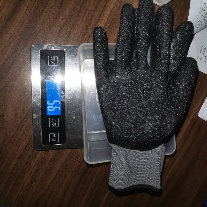 Construction Gloves Factory - OEM 13G Red Nylon Latex Palm Coated