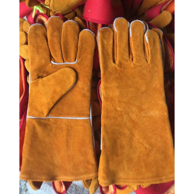 Welders Gloves Manufacturer - OEM Manufacturer Cowhide Cow Split