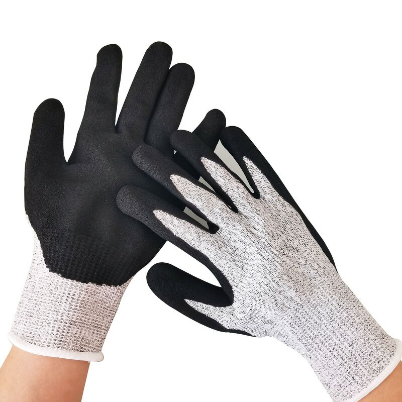 Anti-cut Gloves Factory - OEM HPPE Knitted Knife Proof Level 5