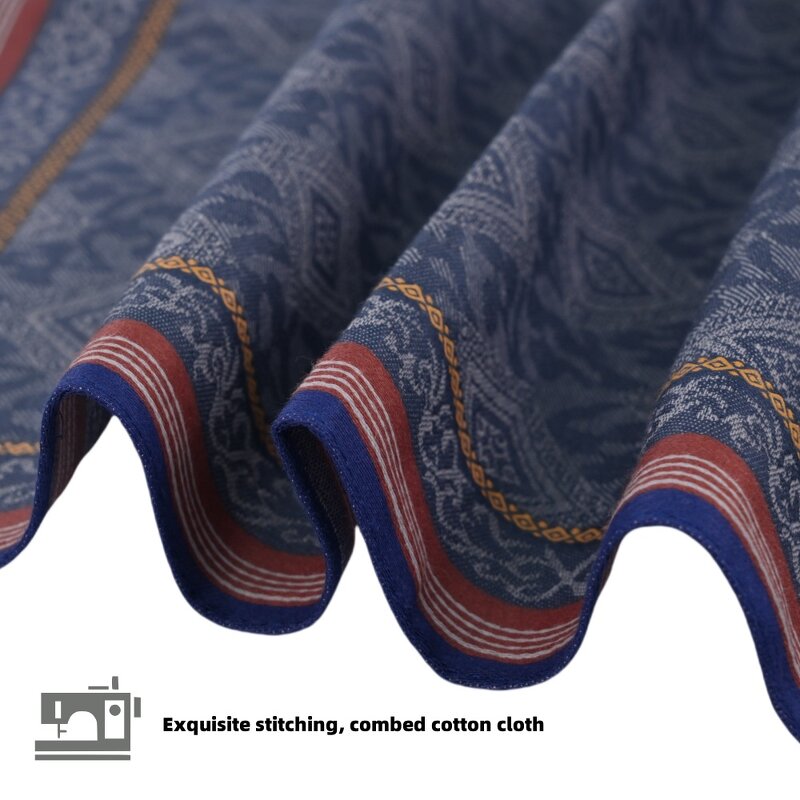 Jacquard Handkerchief Factory - OEM 3Packs Fine Cotton Mens Hankies