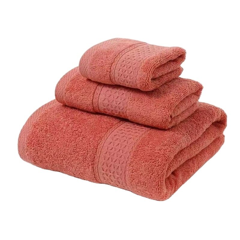 Cotton Towel Set Factory - OEM 3 Piece Lightweight Quick-Dry Bath Towels