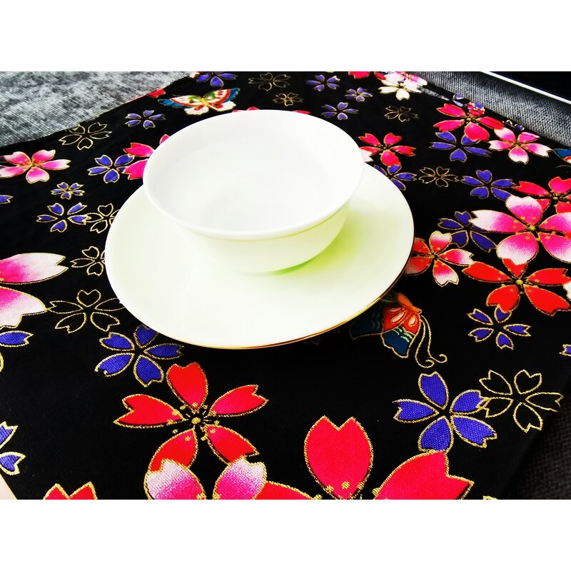 Sakura Furoshiki Supplier - OEM Washable Floral Printed Wrapping Cloth