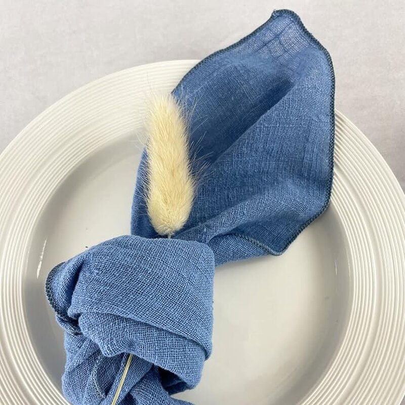Linen Napkins Manufacturer - OEM 16.5in Natural Soft Cotton Dinner Napkins