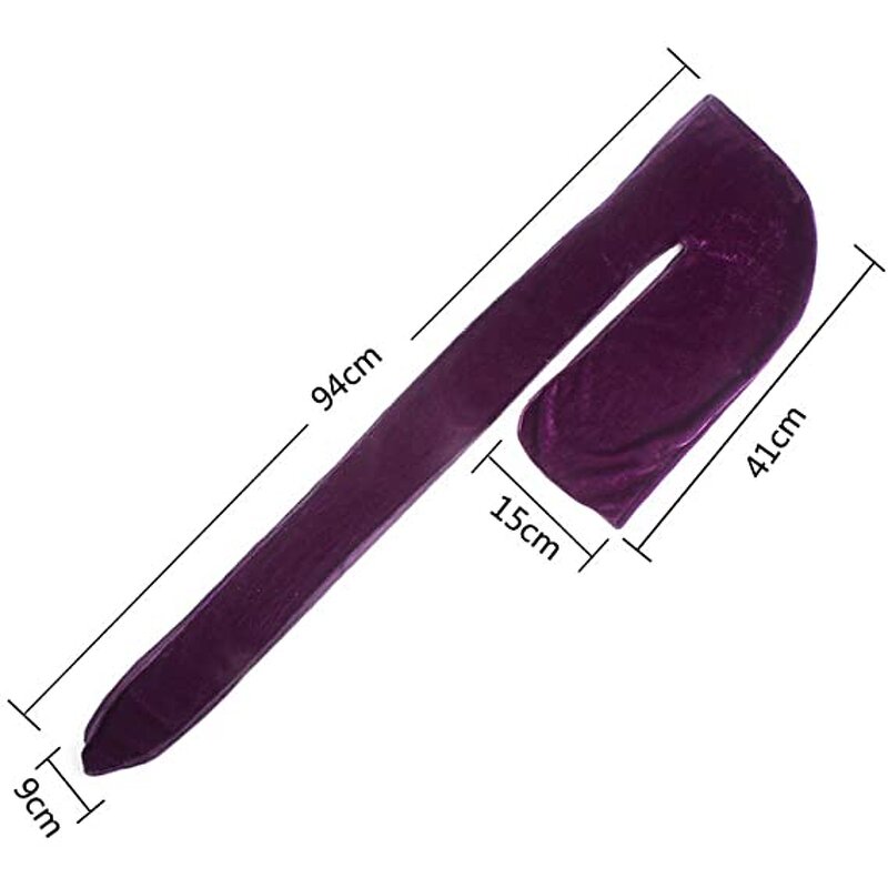 Velvet Durag Manufacturer - OEM Multi Color Extra Long Tail Headwrap