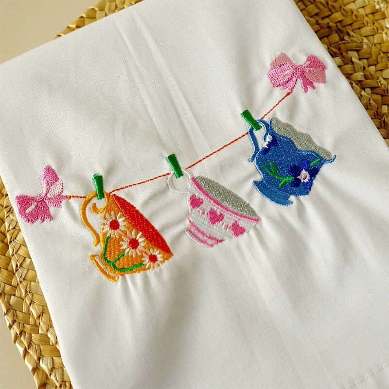 Kitchen Towel Manufacturer - OEM 45x65cm Soft Cotton Handmade Tea Towels
