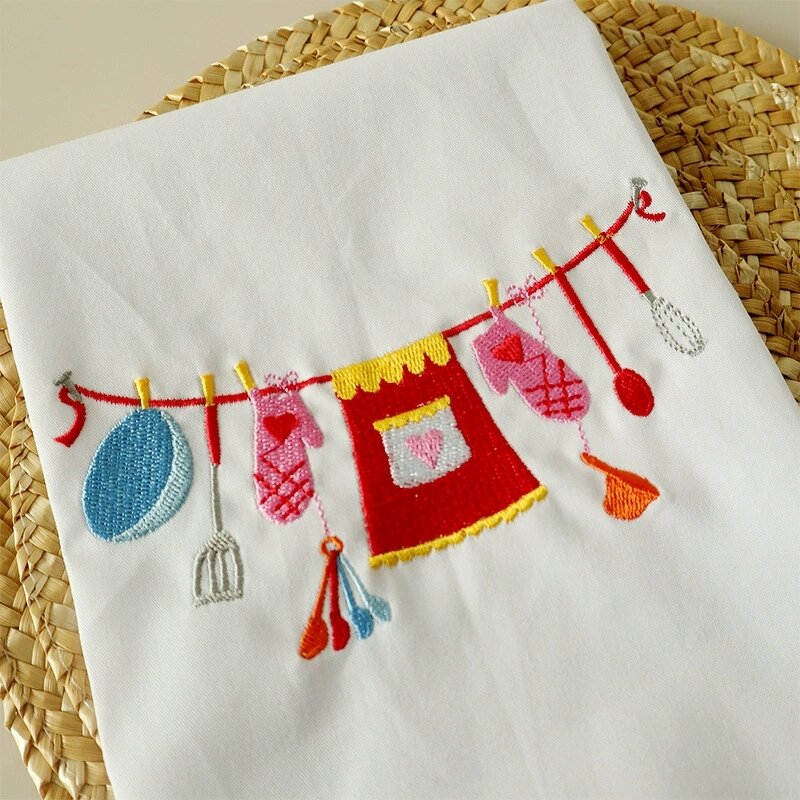 Kitchen Towel Manufacturer - OEM 45x65cm Soft Cotton Handmade Tea Towels