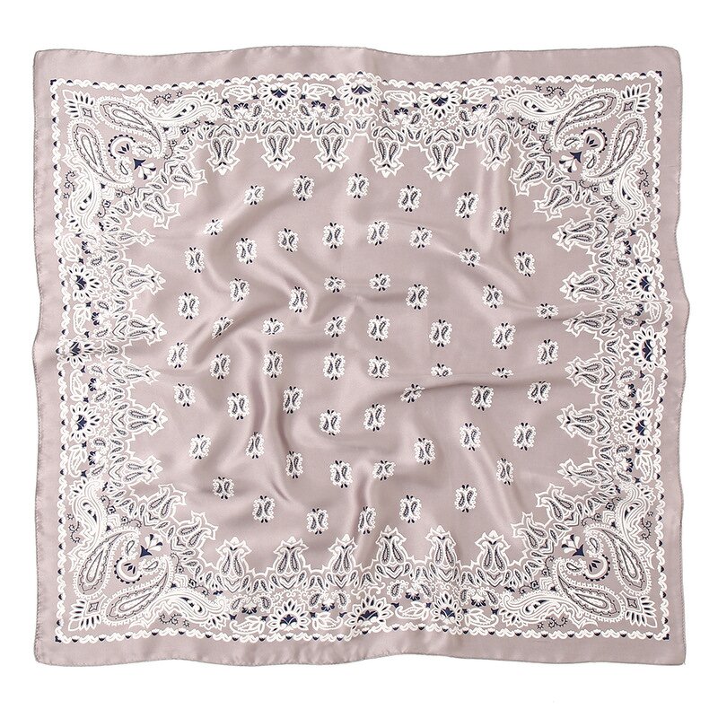 Silk Bandana Supplier - OEM Wholesale Paisley Print Beach Scarves