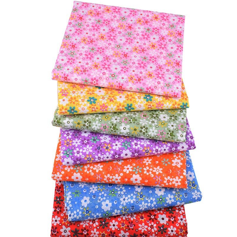 Sunflower Fabric Manufacturer - OEM 7pcs Printed Cotton Quilting Bundles