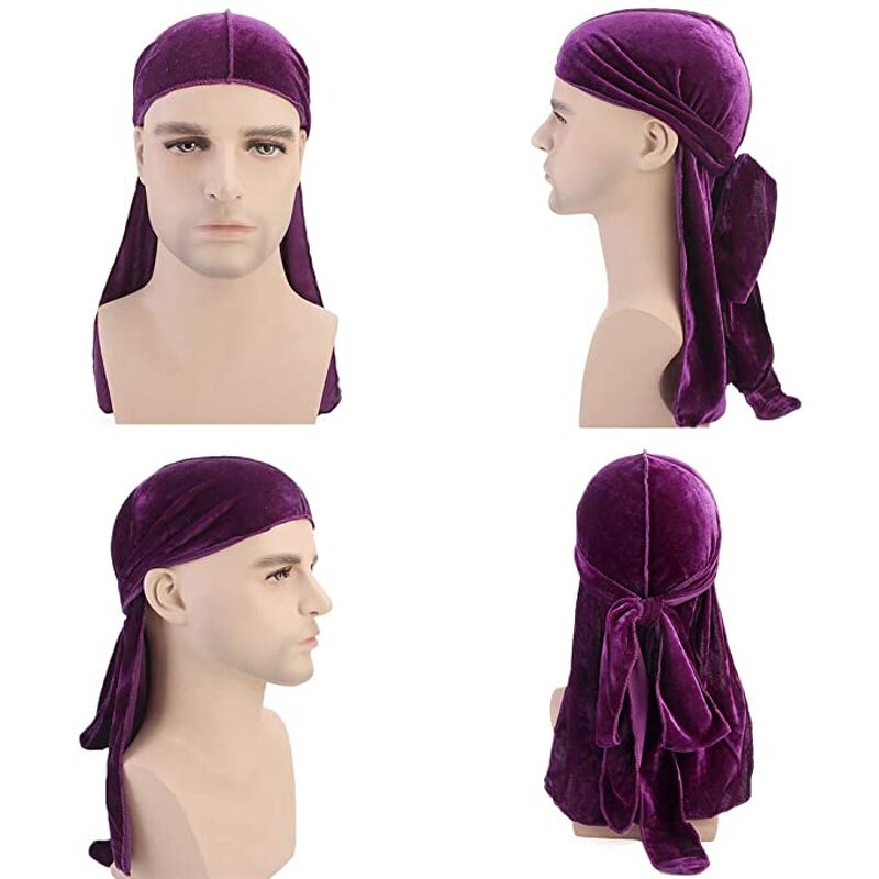 Velvet Durag Factory - OEM Wholesale Deluxe Soft Hip-Hop Headwrap