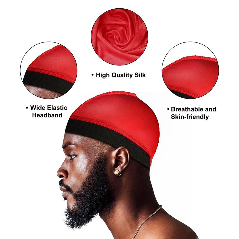 Satin Durag Supplier - OEM Custom Silk Stocking Wave Headwrap