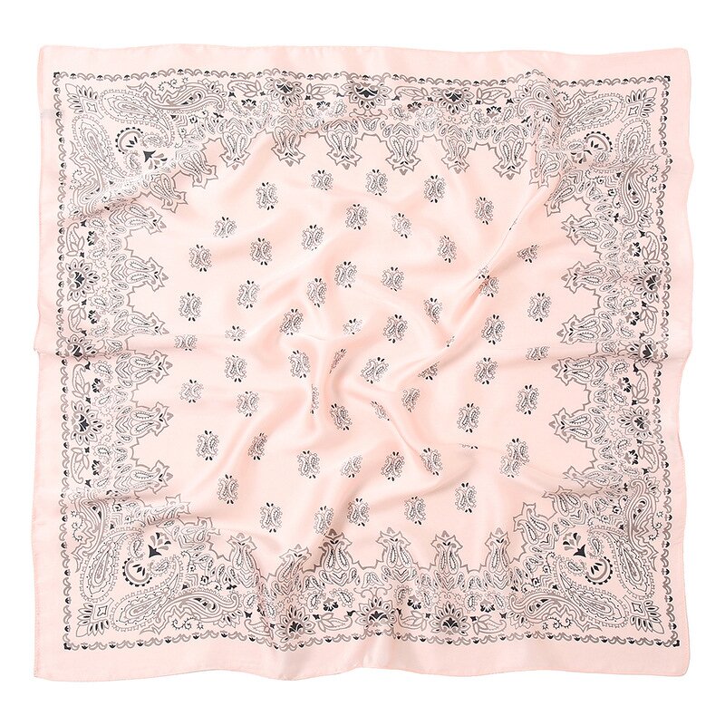 Silk Bandana Supplier - OEM Wholesale Paisley Print Beach Scarves