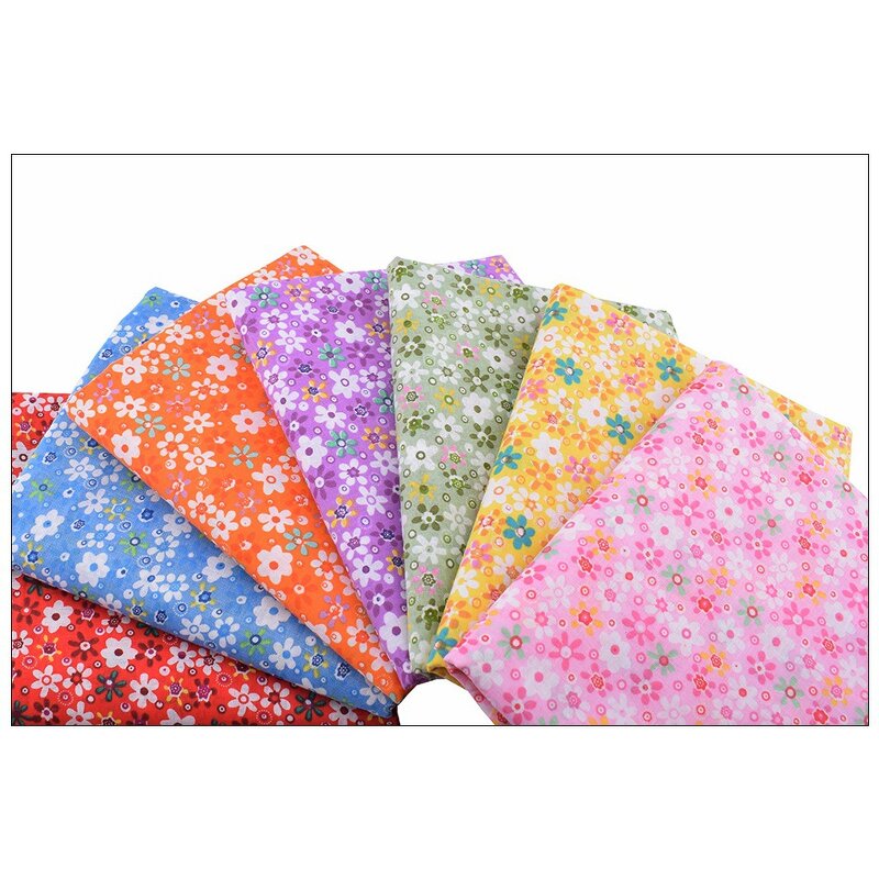 Sunflower Fabric Manufacturer - OEM 7pcs Printed Cotton Quilting Bundles