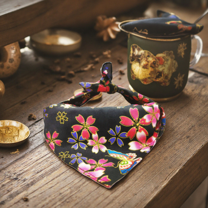 Sakura Furoshiki Supplier - OEM Washable Floral Printed Wrapping Cloth