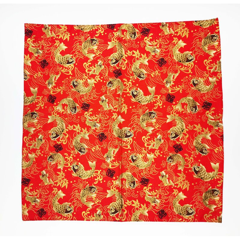 Red Furoshiki Factory - OEM 5pcs Multifunctional Gift Wrapping Cloth