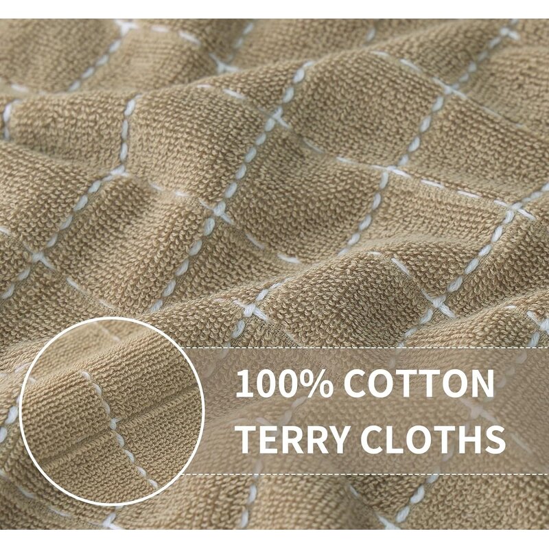 Cotton Dish Towel Manufacturer - OEM 6 Pack Ultra Absorbent Kitchen Towels