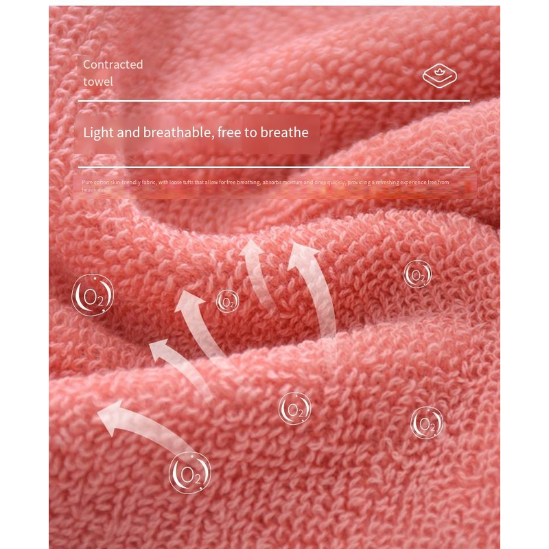 Cotton Towel Set Factory - OEM 3 Piece Lightweight Quick-Dry Bath Towels