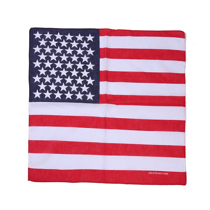 American Bandana Factory - OEM Cheap Cotton Country Flag Scarf