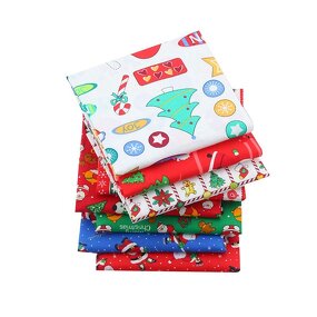 Christmas Fabric Manufacturer - OEM 8pcs Twill Cotton Holiday Bundles