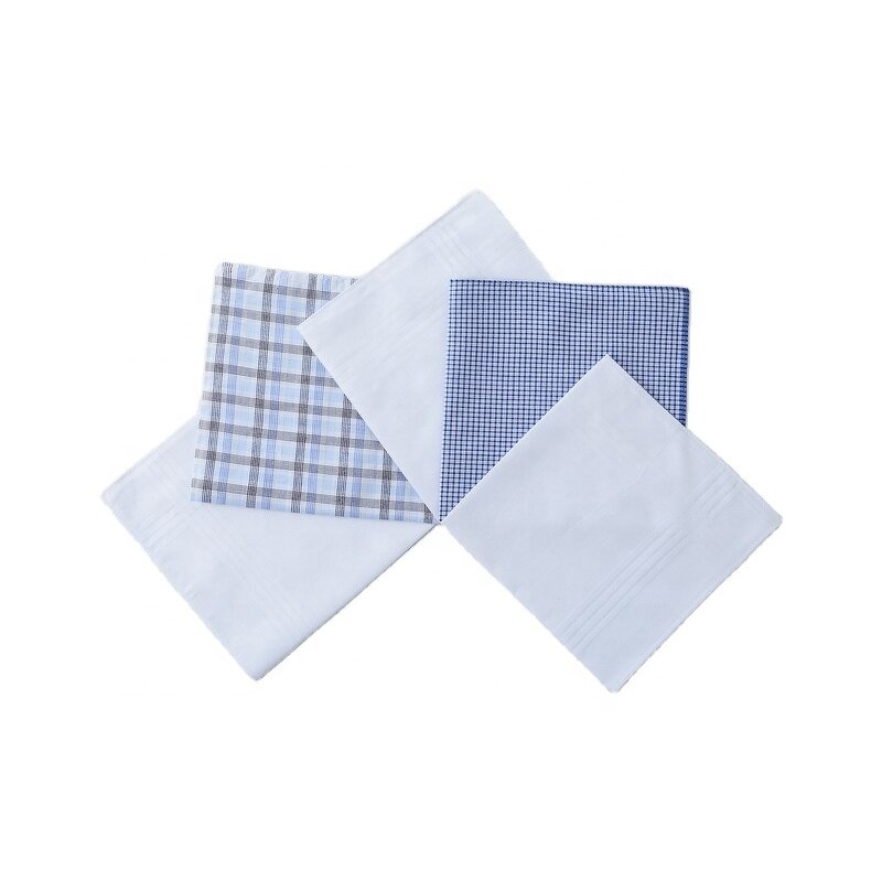 Gift Handkerchief Manufacturer - OEM 5 Packs Solid Color Fashion Hankies
