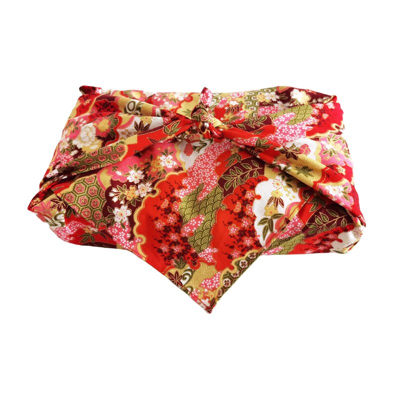 Red Furoshiki Factory - OEM 5pcs Multifunctional Gift Wrapping Cloth