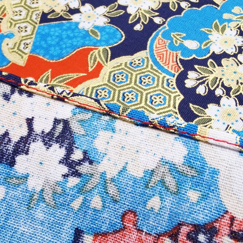 Lunch Furoshiki Factory - OEM 5pcs Printed Cotton Gift Wrapping Cloth