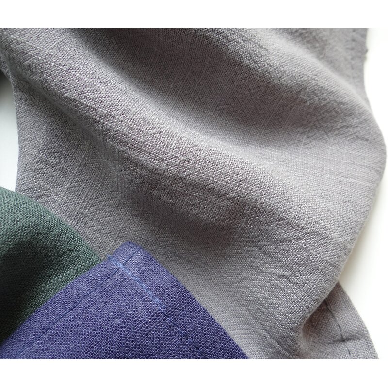 Linen Napkins Manufacturer - OEM 30x40cm Natural Woven Reusable Napkins