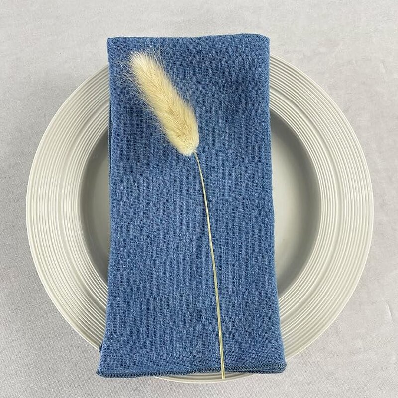 Linen Napkins Manufacturer - OEM 16.5in Natural Soft Cotton Dinner Napkins