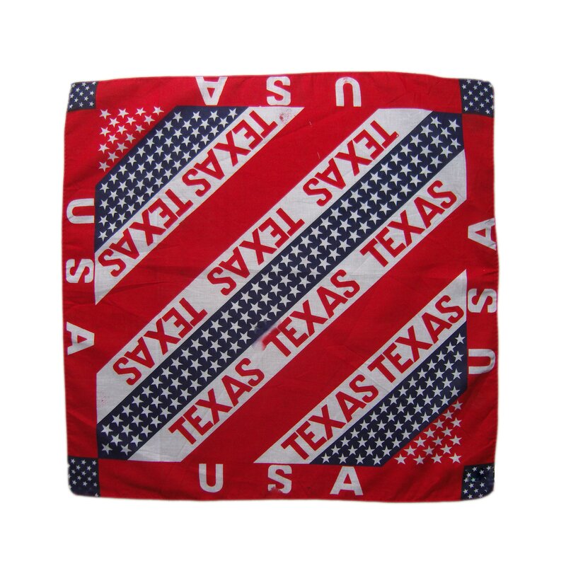 American Bandana Factory - OEM Cheap Cotton Country Flag Scarf