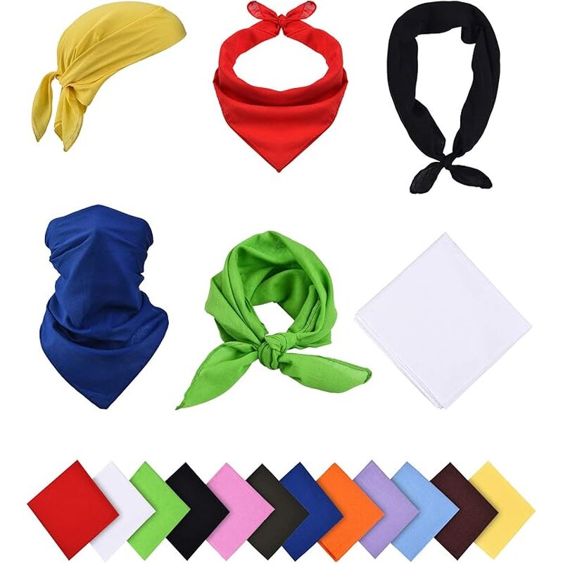 Polyester Bandana Manufacturer - OEM Sublimation Print Custom Logo Scarf