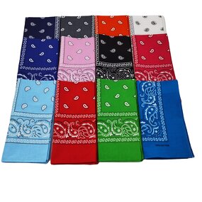 Paisley Bandana Manufacturer - OEM High Thread Count Soft Square Scarf