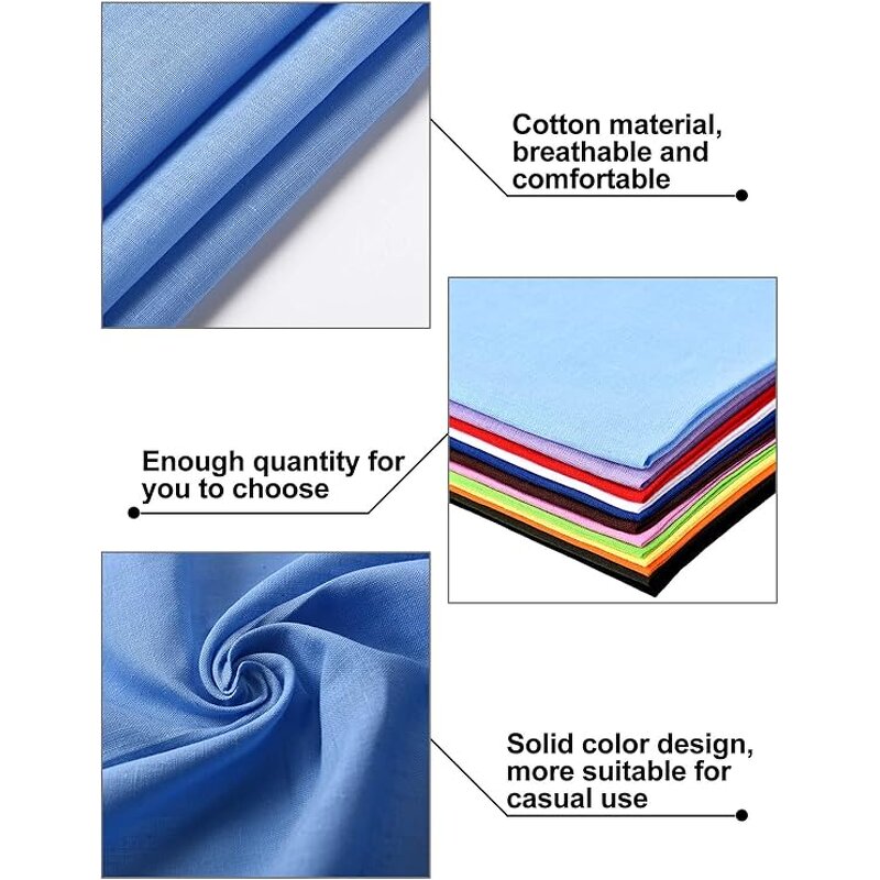 Custom Bandana Factory - OEM Bulk Multifunctional Blank Cotton Scarf