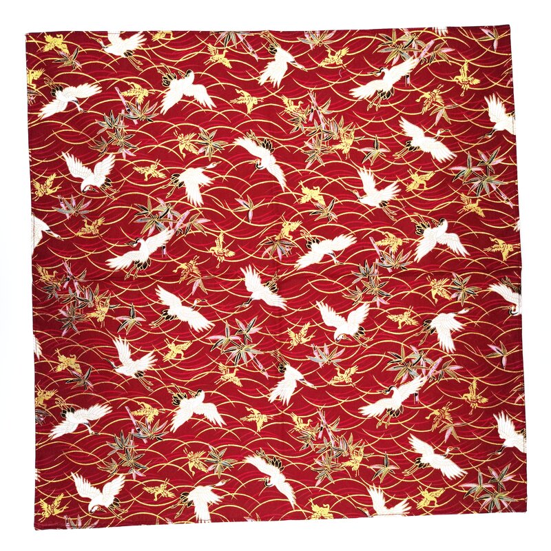 Flower Furoshiki Manufacturer - OEM High Quality Japanese Wrapping Bandana