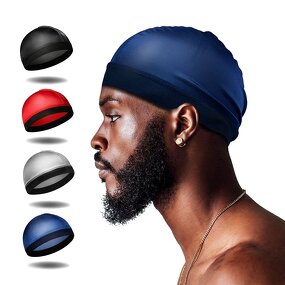 Satin Durag Supplier - OEM Custom Silk Stocking Wave Headwrap
