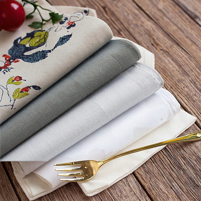 Eco Handkerchief Manufacturer - OEM Bulk Combed Cotton Azo Free Hankies