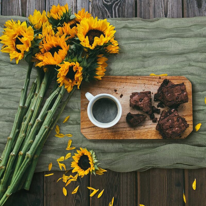 Cheesecloth Napkins Supplier - OEM 19.7 Inch Rustic Wrinkled Table Cover